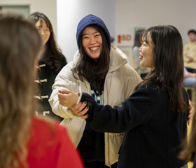 Předvánoční setkání se zahraničními studenty