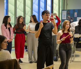 Předvánoční setkání se zahraničními studenty