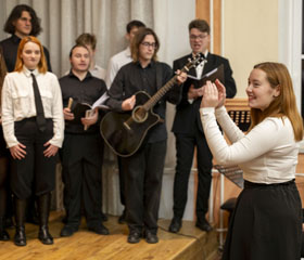 Adventní koncert studentů KHV
Autor: Jakub Michalička Adventní koncert studentů KHV
Autor: Jakub Michalička