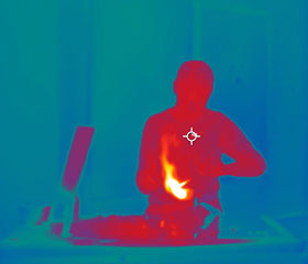 Fakulta očima termokamery Fakulta očima termokamery