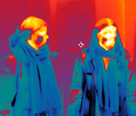 Fakulta očima termokamery Fakulta očima termokamery