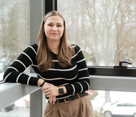 Studentka Tereza Grygerková Studentka Tereza Grygerková