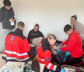 Studenti zdravotnického záchranářství uspěli na Slovensku