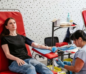 Studenti i zaměstnanci Ostravské univerzity darovali krev na lékařské fakultě
