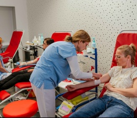 Studenti i zaměstnanci Ostravské univerzity darovali krev na lékařské fakultě