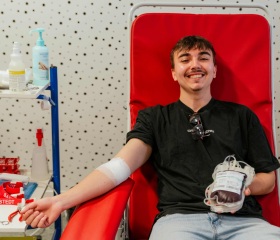 Studenti i zaměstnanci Ostravské univerzity darovali krev na lékařské fakultě