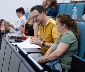 Setkání provázejících učitelů, zástupců institucí a zástupců PdF&nbsp;OU
