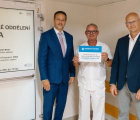 Lékařská fakulta nově označuje svá výuková pracoviště, první cedulky předala Vítkovické nemocniciAutor: Ladislav Káňa, Nemocnice AGEL Ostrava-Vítkovice