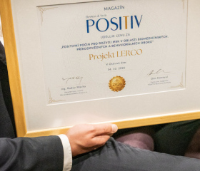 LERCO získalo ocenění Positivní počin roku 2026