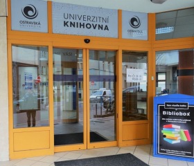 Library entrance