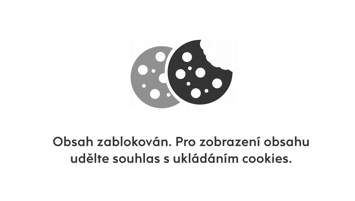 Obsah zablokován / musíte udělit souhlas se zpracováním cookies